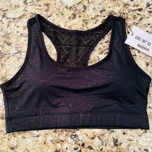 ZYIA Bomber Sports Bra- BLACK